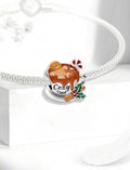 Cozy Time Gingerbread Hot Cocoa Sterling Silver Charm