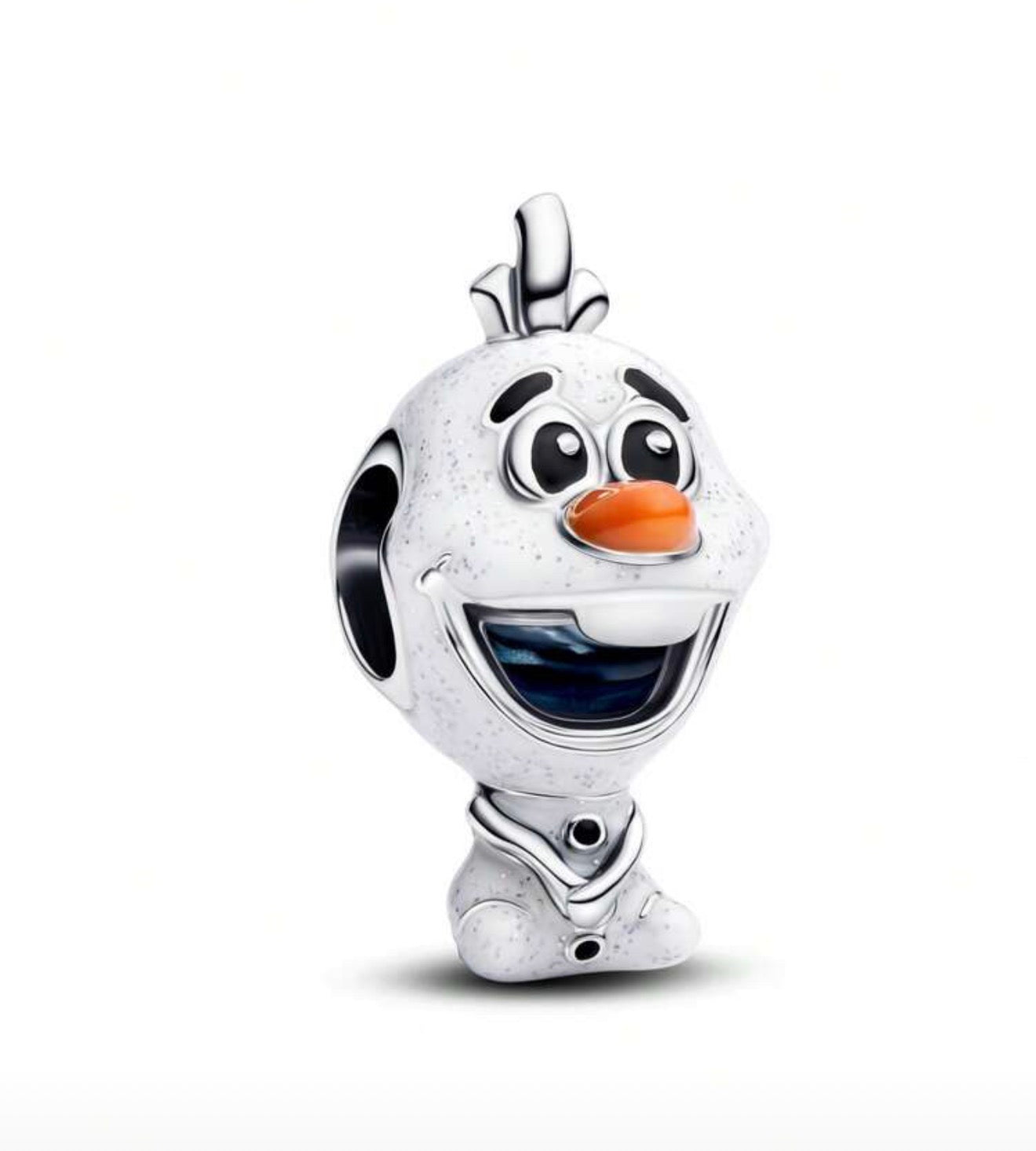 Cheerful Snowman Charm