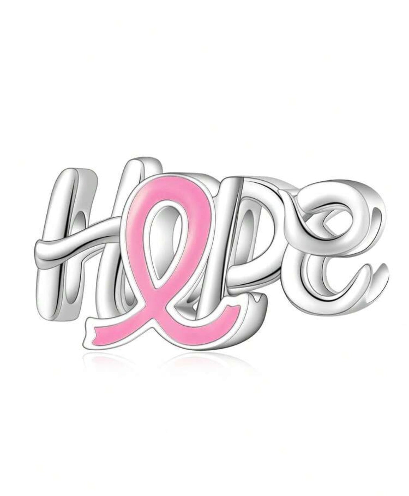 Hope Ribbon Charm