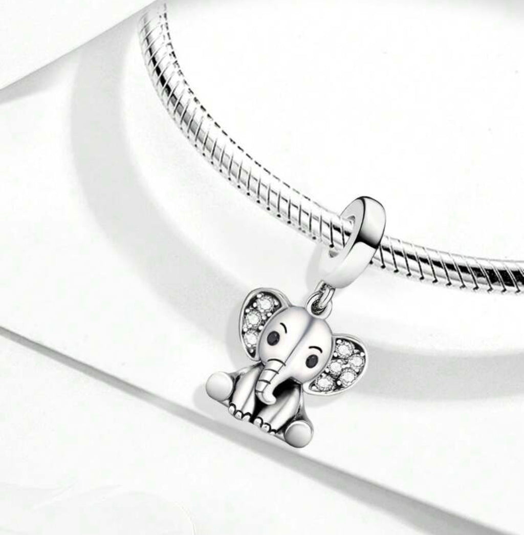 Baby Elephant Charm
