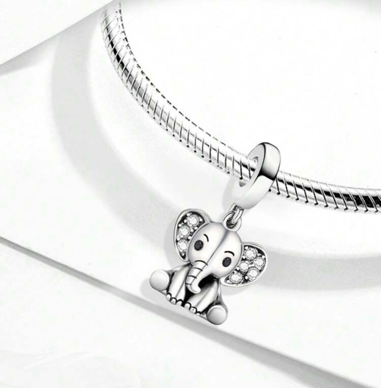 Baby Elephant Charm