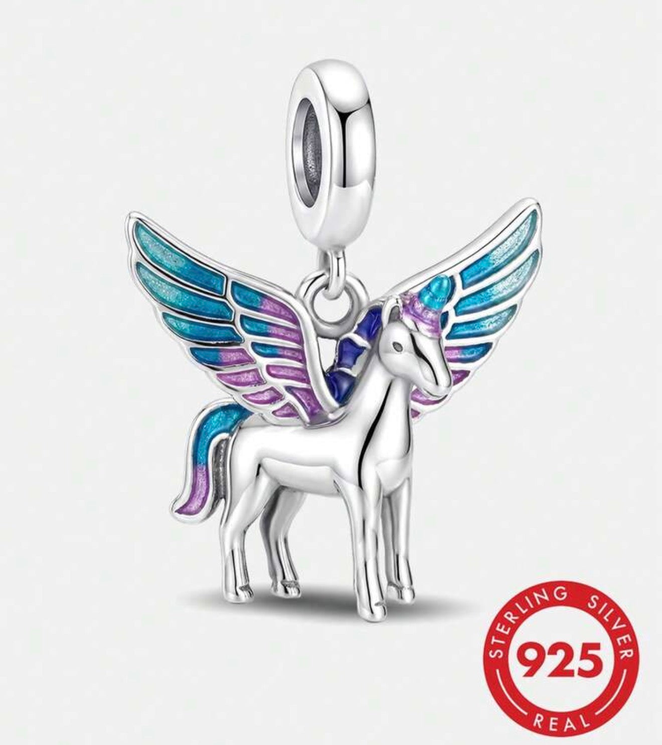 Enchanted Pegasus Charm