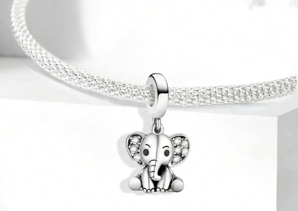 Baby Elephant Charm