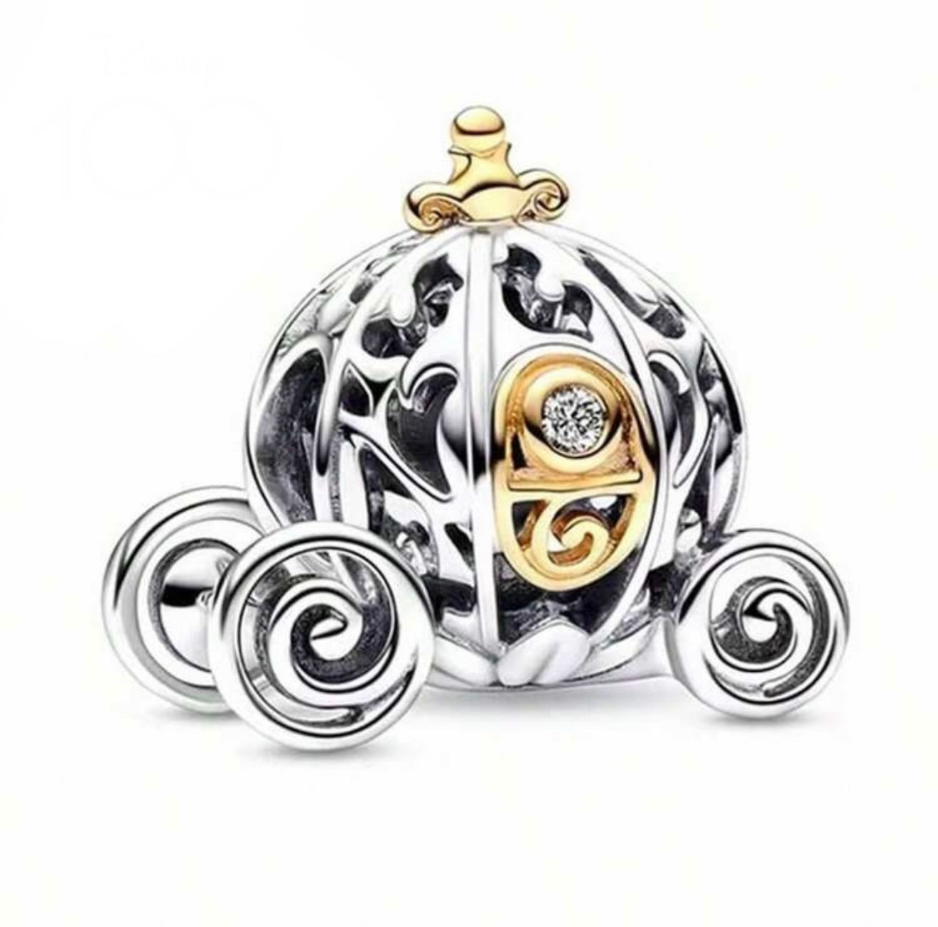 Enchanted Pumpkin Carriage Charm