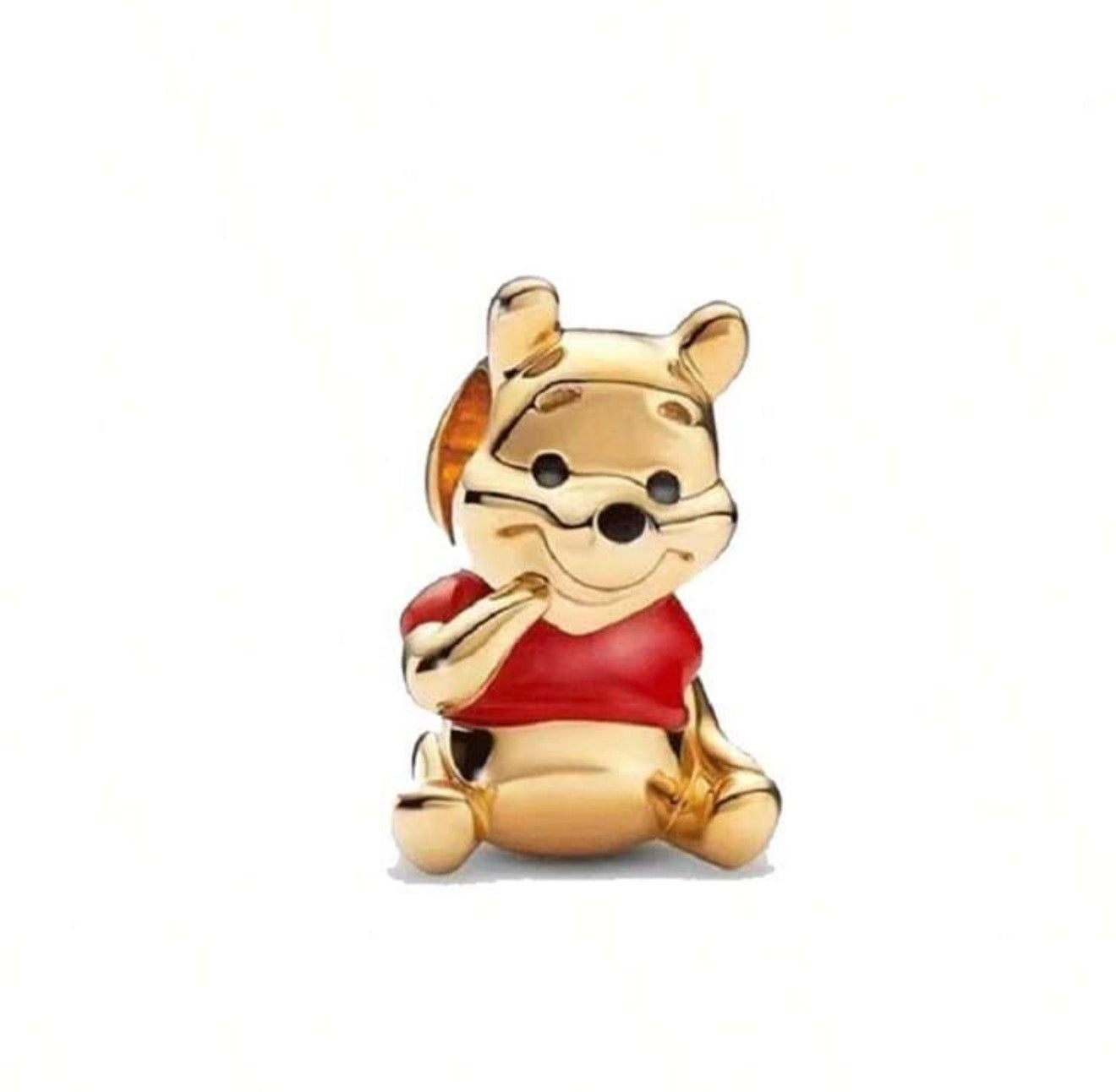 Golden Honey Bear Charm