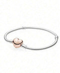 Rose Heart Bracelet