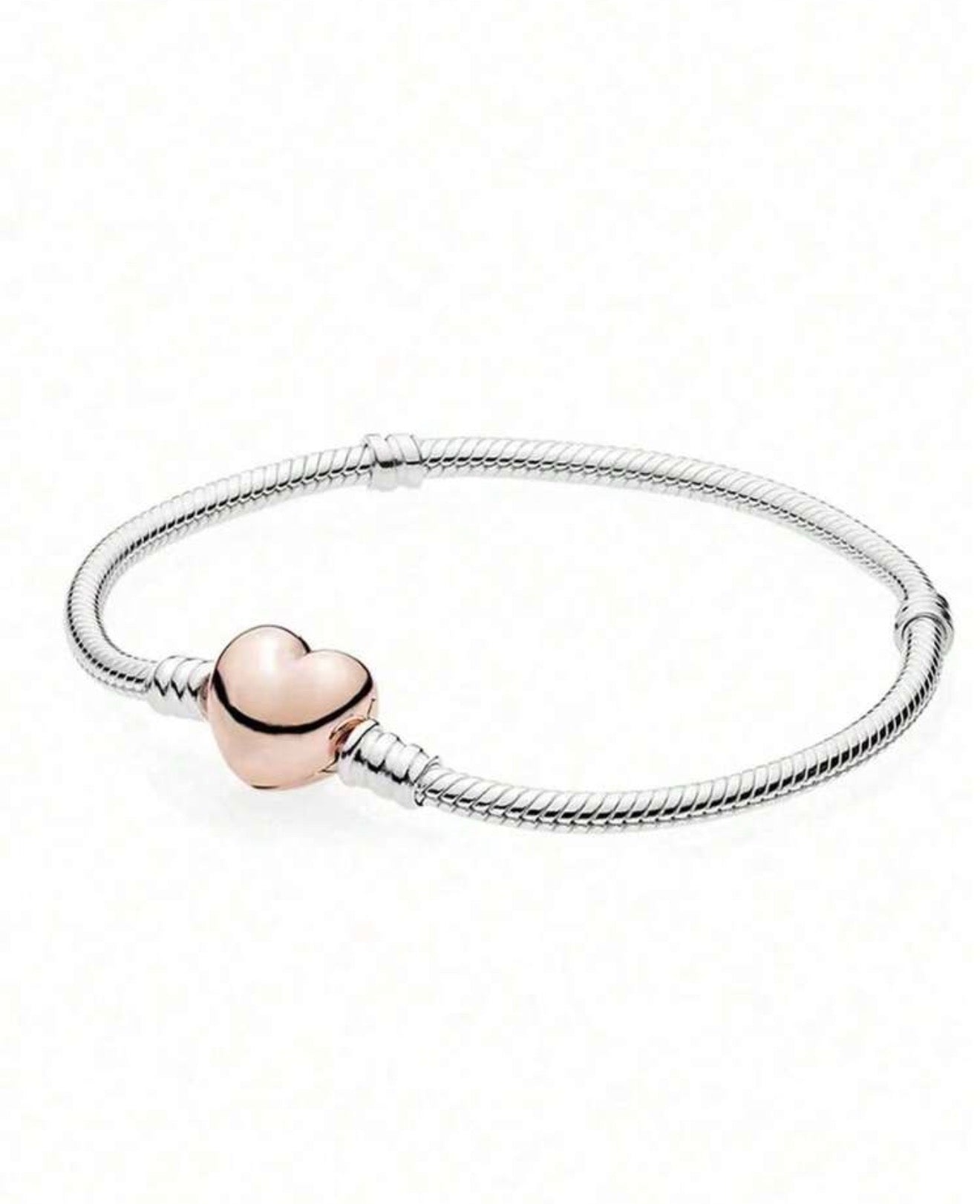 Rose Heart Bracelet