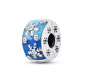 Winter Snowflake Clip Charm