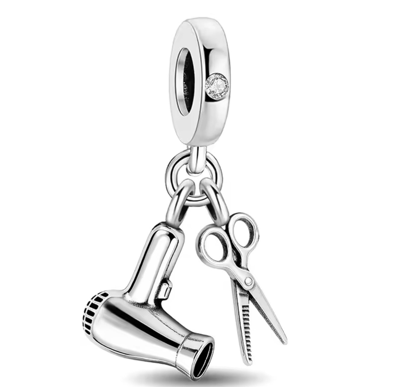 Hairstylist’s Craft Blow Dryer & Scissors Charm