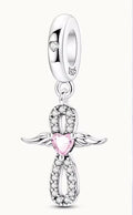 Guardian Angel Cross Charm