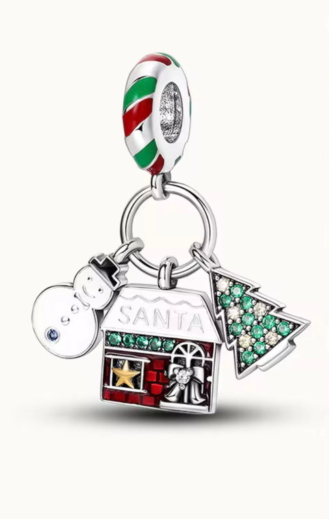 Santa’s Workshop Charm