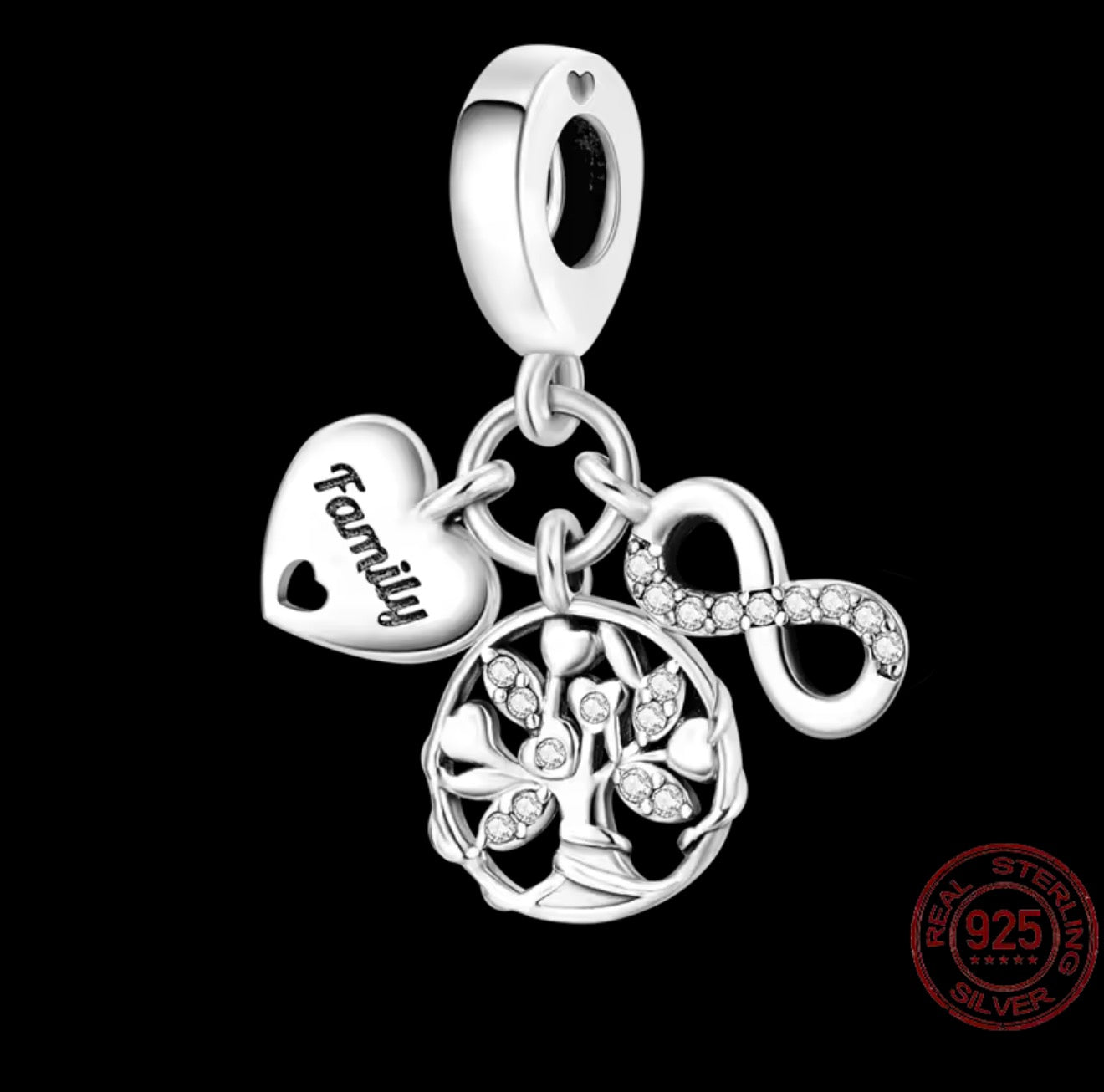 Family Tree of Infinity Charm