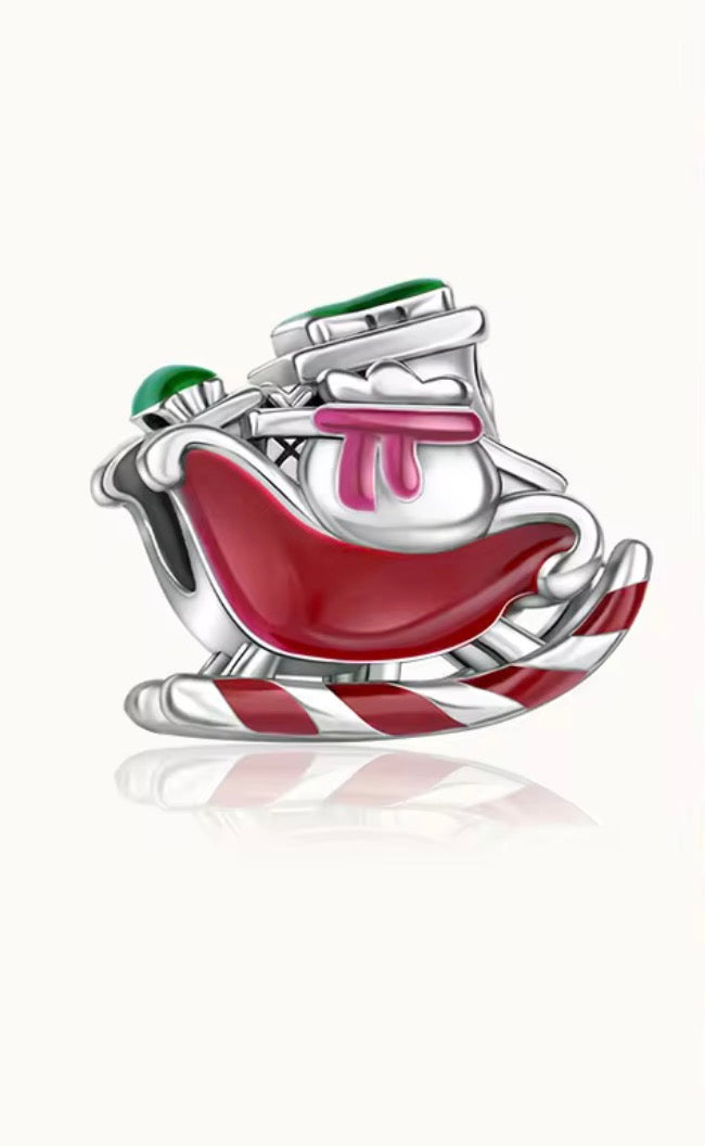 Santa’s Sleigh Charm