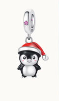 Merry Penguin Charm