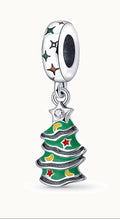 Trimmed Christmas Tree Charm