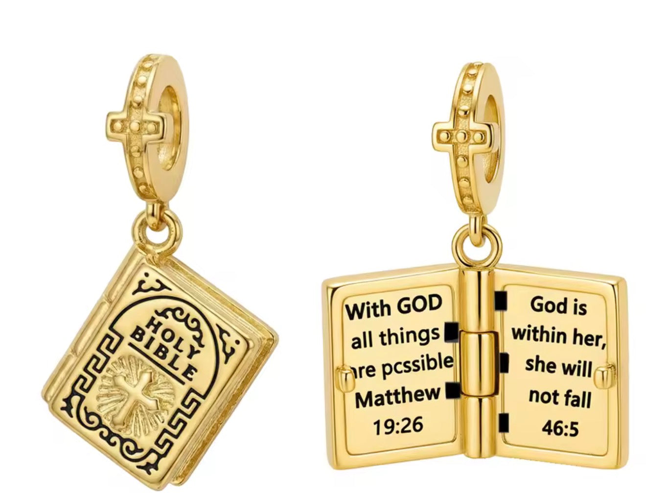 Holy Bible Opening Charm