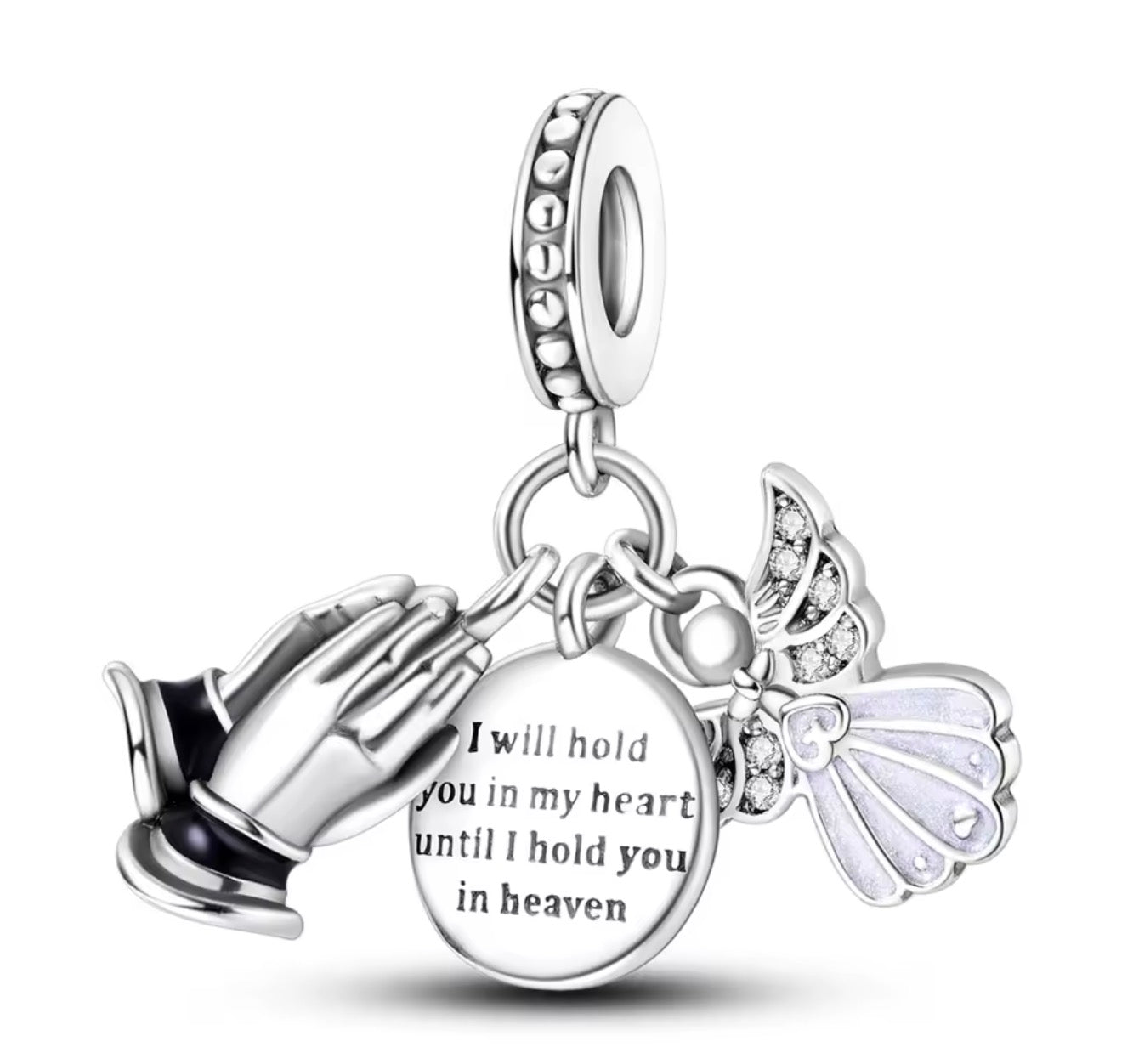 Until I Hold You in Heaven Memorial Charm