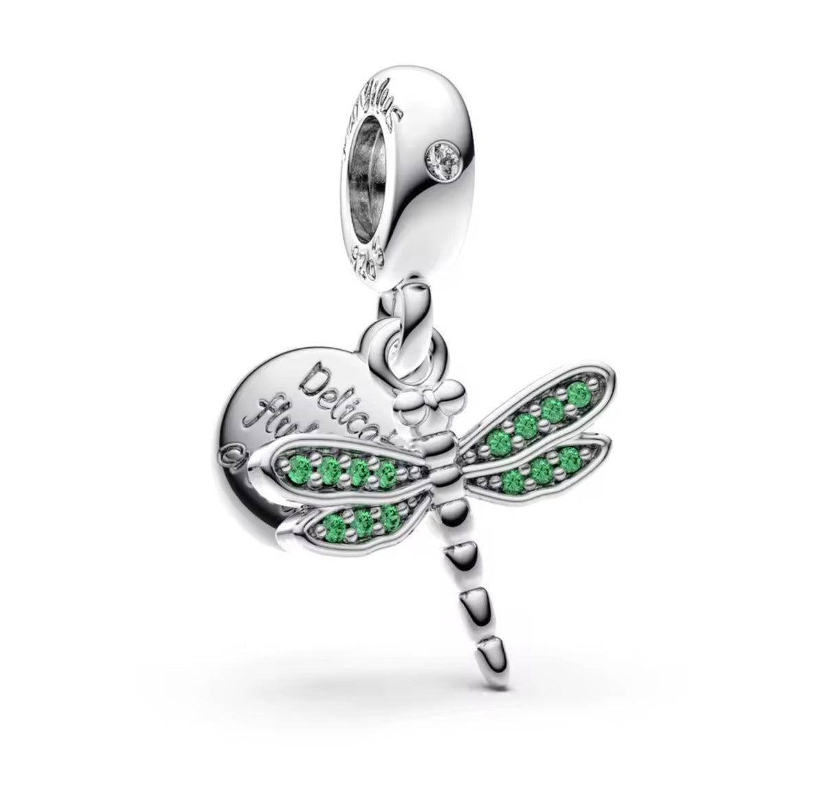 Delicate Flight Dragonfly Charm