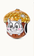 Nutty for You Charm 925 Sterling Silver