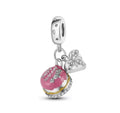 Happy Birthday Cake & Gift Charm